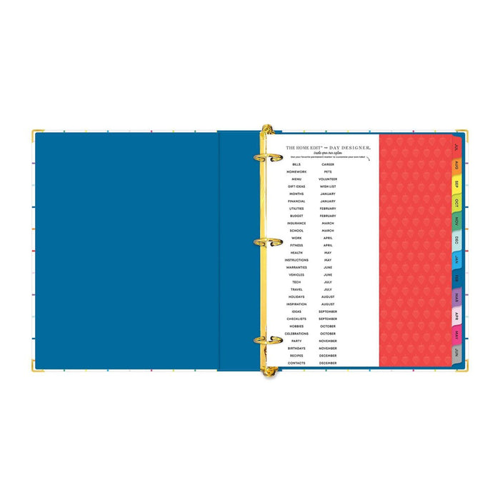 2022-23 Academic Planner 3-Ring Binder Matte 11"x9" Off Grid - The Home Edit for Day Designer