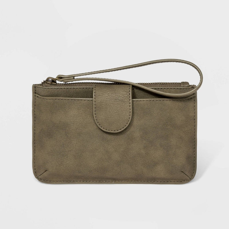 Zip Closure Wristlet - Universal Thread™ Green
