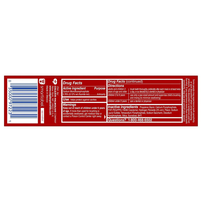 Colgate Optic White Renewal High Impact Whitening Toothpaste - 3oz/2pk