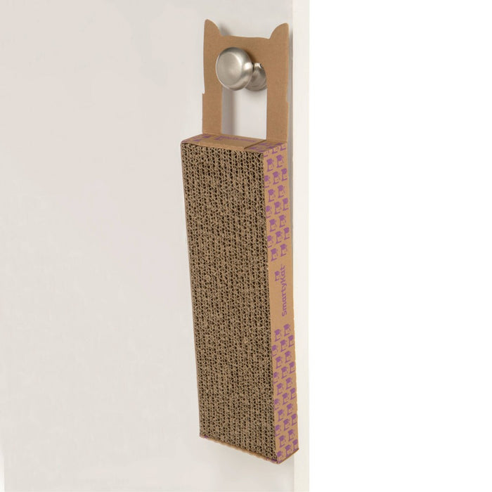 SmartyKat Scratch Up+ Catnip Infused Corrugated Hanging Cat Scratcher