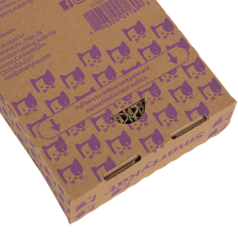 SmartyKat Scratch Up+ Catnip Infused Corrugated Hanging Cat Scratcher