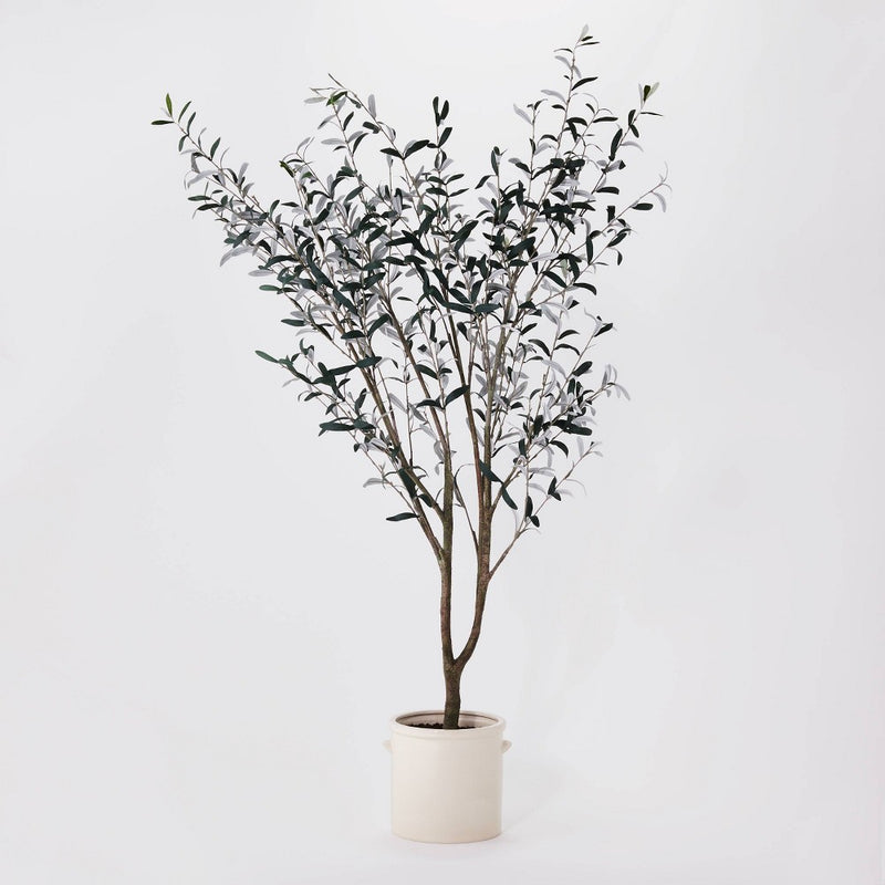 76.5"x 30" Artificial Olive Tree in Ceramic Pot - Threshold™ designed with Studio McGee (LOCAL PICKUP ONLY)