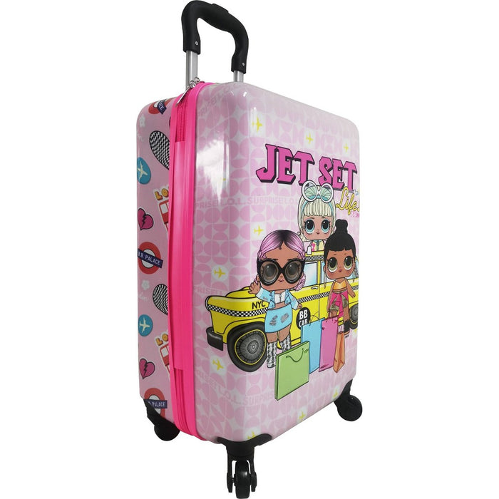 L.O.L. Surprise! Jet Set Hardside Carry On ABS Suitcase