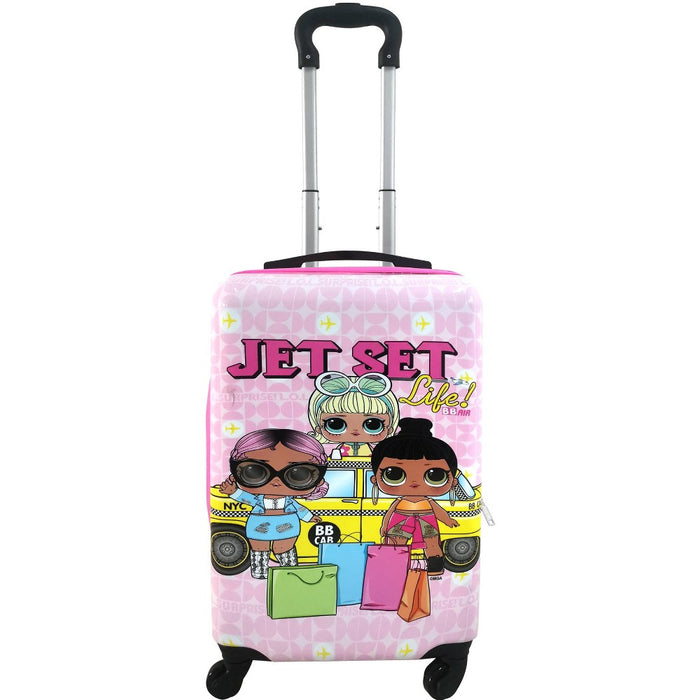 L.O.L. Surprise! Jet Set Hardside Carry On ABS Suitcase