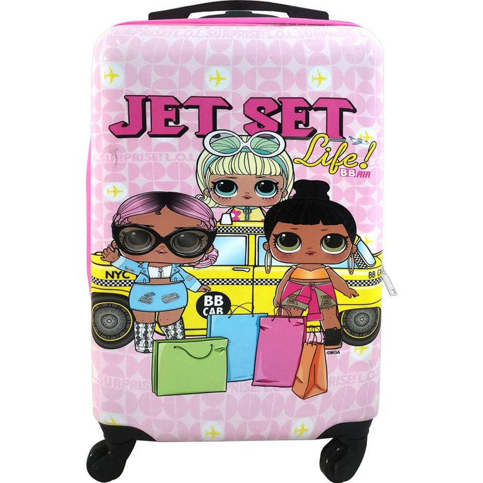 L.O.L. Surprise! Jet Set Hardside Carry On ABS Suitcase