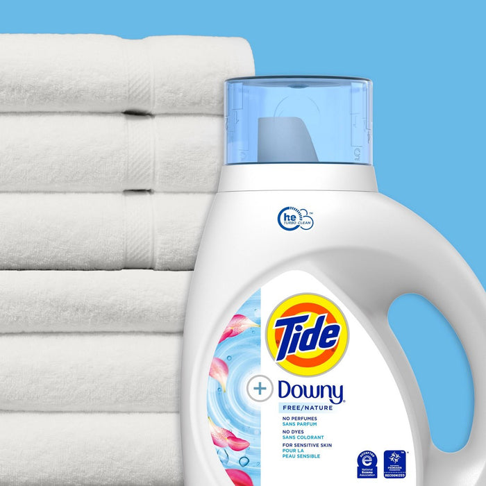 Tide +Downy Free Liquid Laundry Detergent - 92 fl oz
