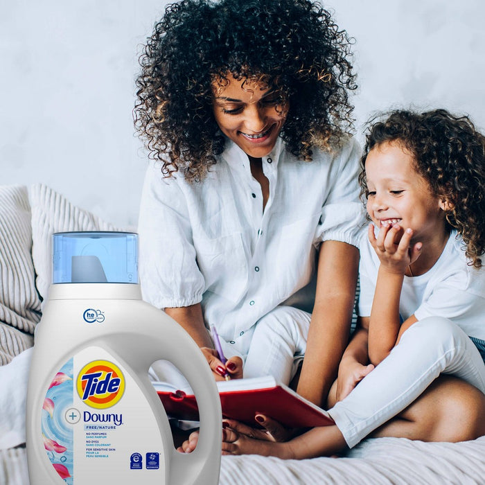 Tide +Downy Free Liquid Laundry Detergent - 92 fl oz