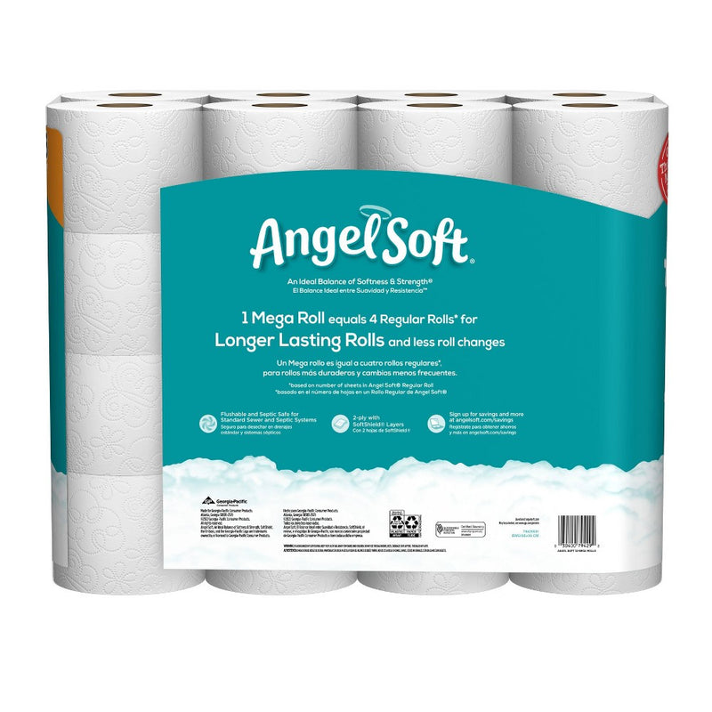 Angel Soft Toilet Paper - 32 Mega Rolls