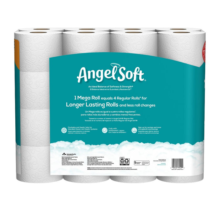 Angel Soft Toilet Paper - 32 Mega Rolls