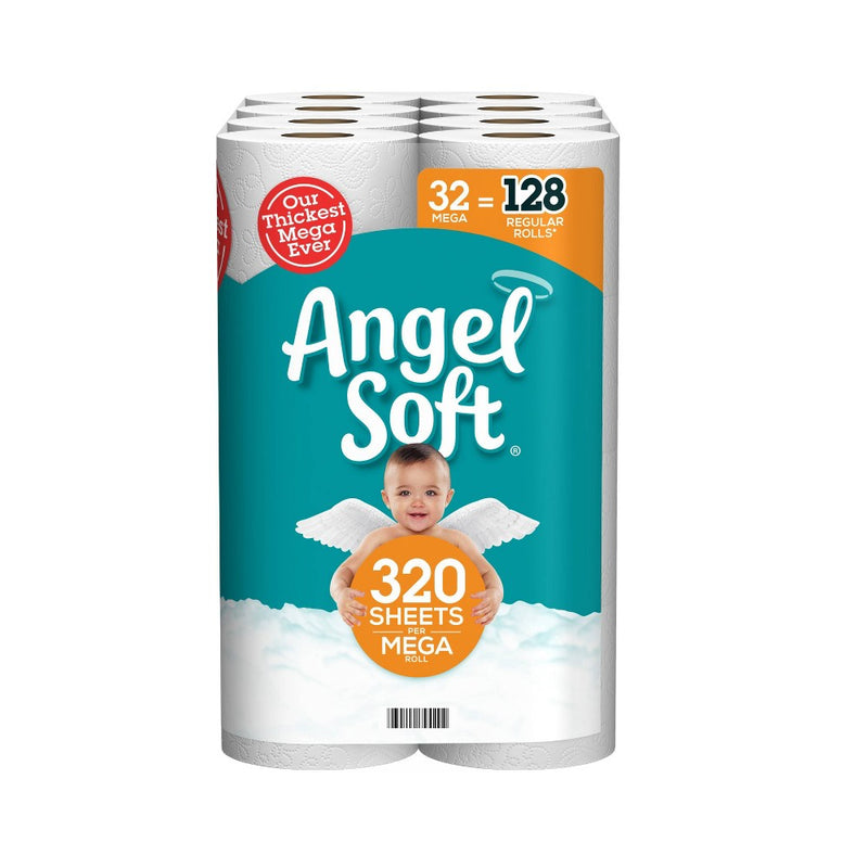 Angel Soft Toilet Paper - 32 Mega Rolls