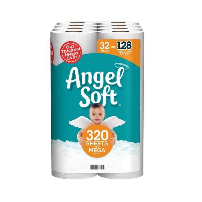 Angel Soft Toilet Paper - 32 Mega Rolls