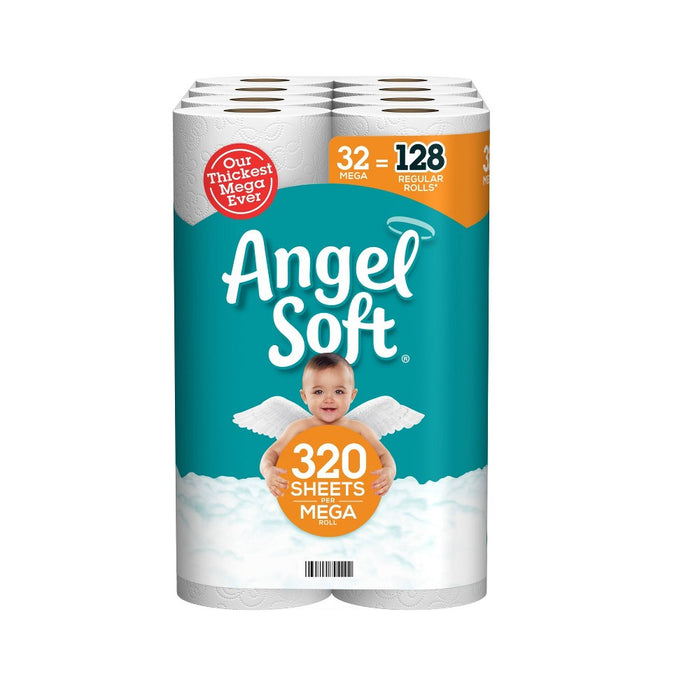 Angel Soft Toilet Paper - 32 Mega Rolls