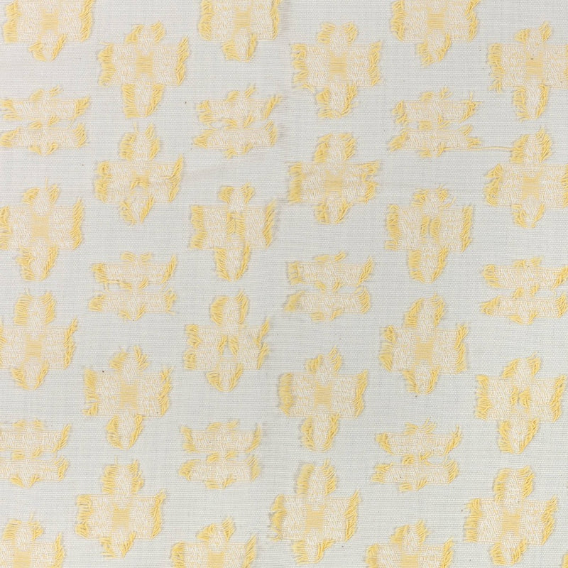 63"x50" Clipped Textured Light Filtering Curtain Panel Yellow - Threshold™*