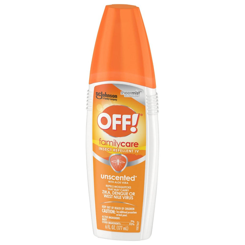 OFF! FamilyCare Mosquito Repellent Unscented - 6oz