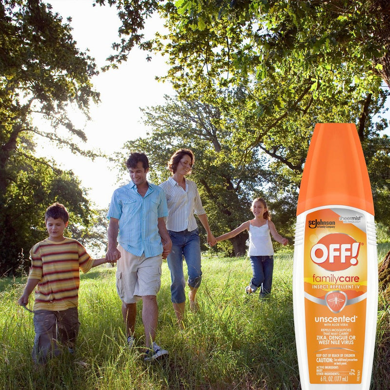OFF! FamilyCare Mosquito Repellent Unscented - 6oz