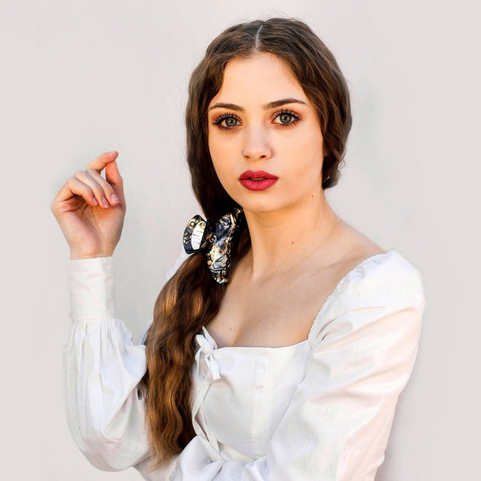 L. Erickson Large Laminated Jaw Hair Clip - Onyx *ADD 3 TO YOUR CART & 1 IS FREE!*