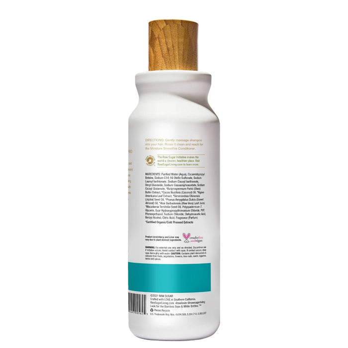 Raw Sugar Shampoo Coconut + Agave + Sweet Almond Milk - 18 fl oz