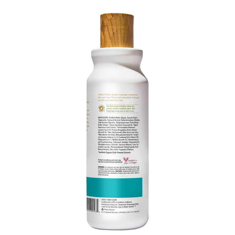 Raw Sugar Conditioner Coconut + Agave + Sweet Almond Milk - 18 fl oz