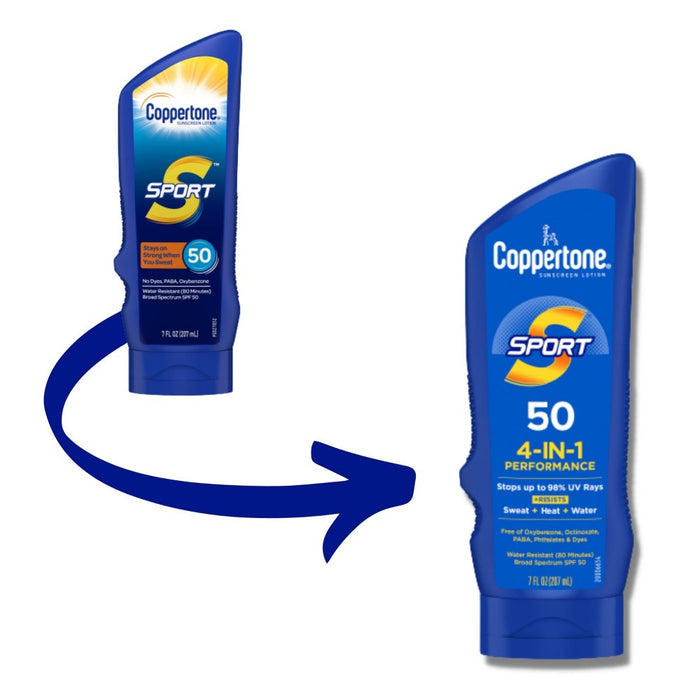 Coppertone Sport Sunscreen Lotion - SPF 50 - 7oz
