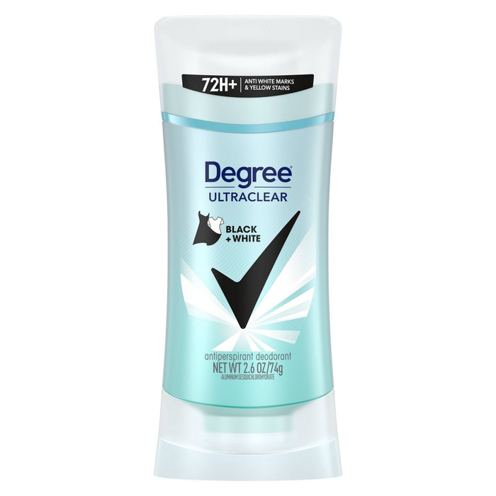 Degree Ultraclear Black + White 72 Hour Antiperspirant & Deodorant - 2.6oz