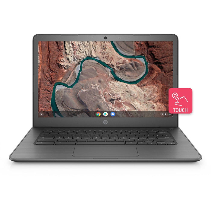 HP 14" Touchscreen Chromebook Laptop  - AMD Processor - 4GB RAM - Gray
