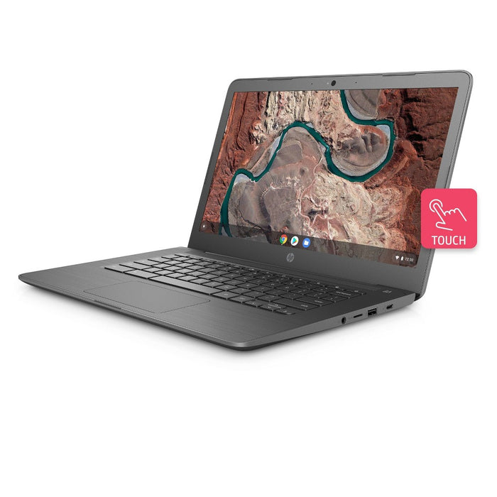 HP 14" Touchscreen Chromebook Laptop  - AMD Processor - 4GB RAM - Gray