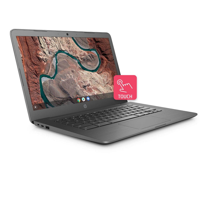 HP 14" Touchscreen Chromebook Laptop  - AMD Processor - 4GB RAM - Gray