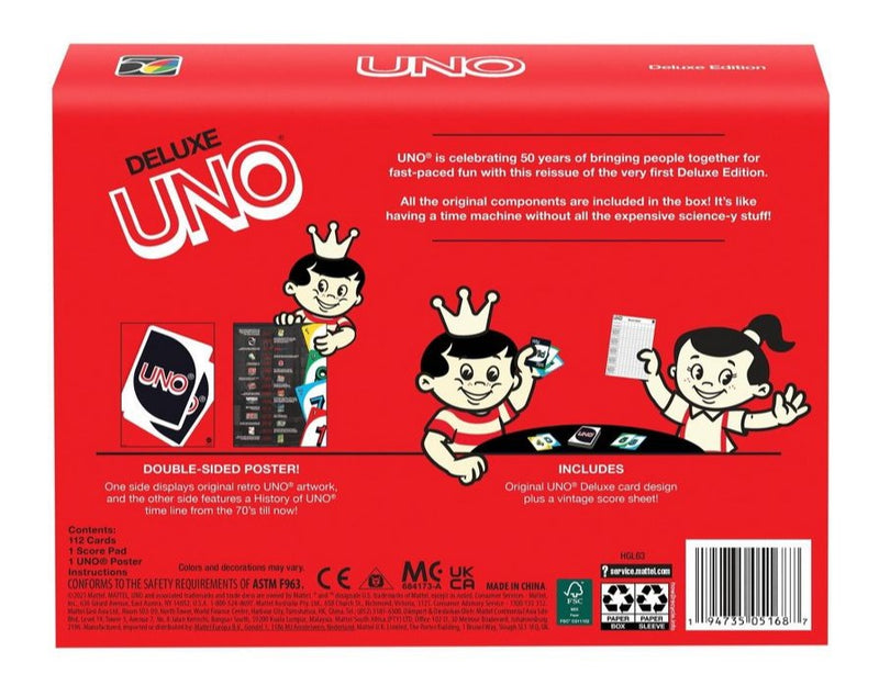 UNO Deluxe Card Game