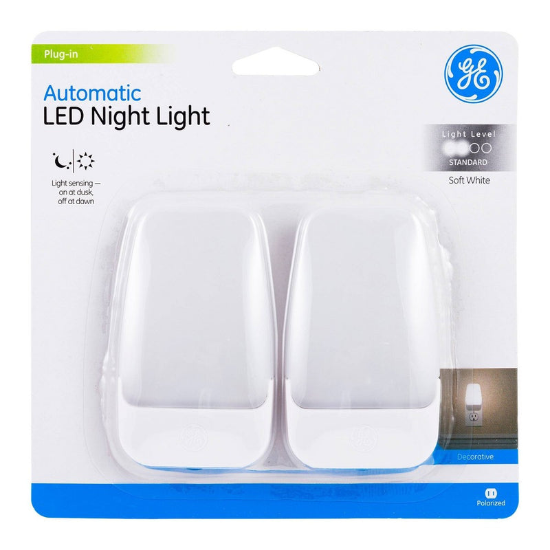 General Electric 2pk Automatic LED Night Light