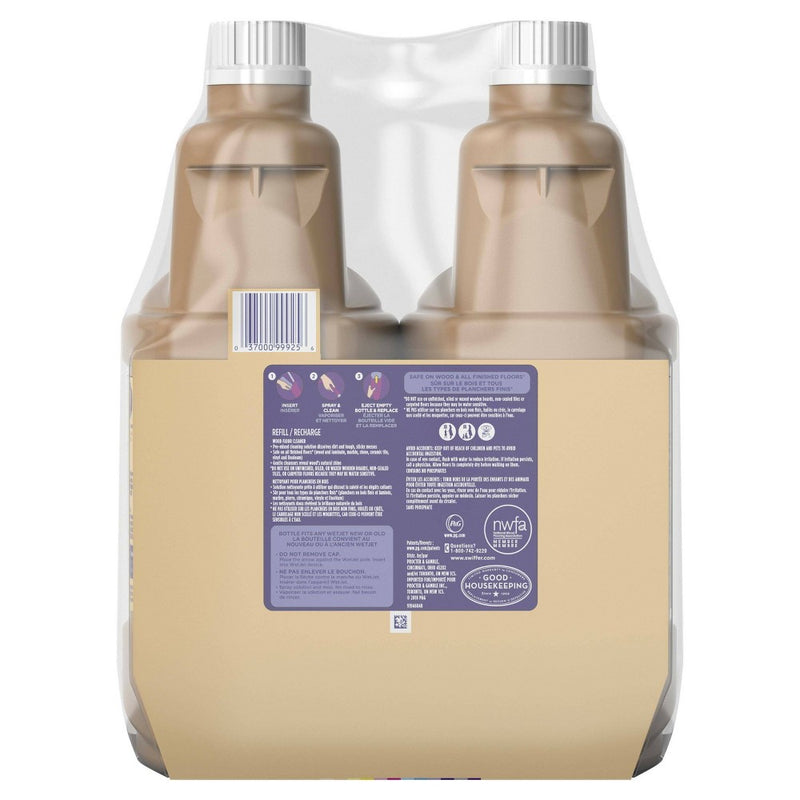 Swiffer WetJet Quickdry Formula Wood Floor Cleaner - 2pk/84.4 fl oz