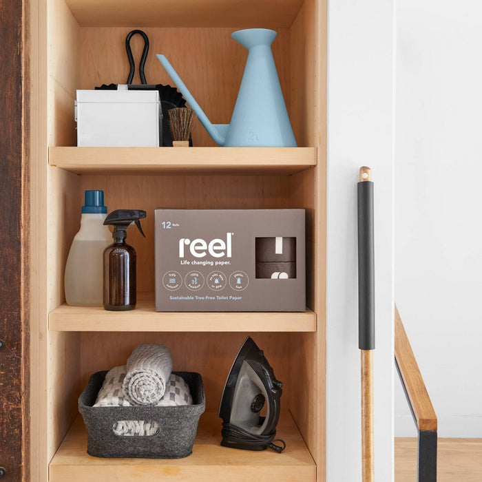 Reel Premium Bamboo Toilet Paper - 12 Rolls
