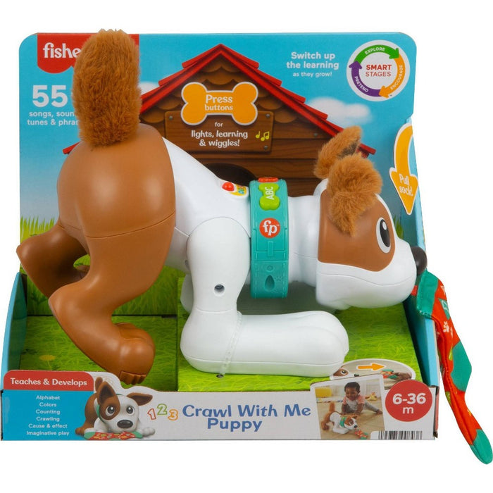 Fisher-Price 1-2-3 Crawl with Me Puppy
