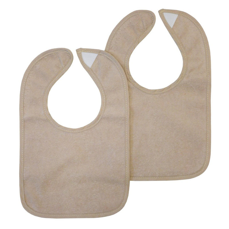 Neat Solutions Water-Resistant Lined Infant Bib Set - Neutral Soft - 10pk