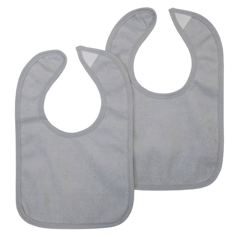 Neat Solutions Water-Resistant Lined Infant Bib Set - Neutral Soft - 10pk