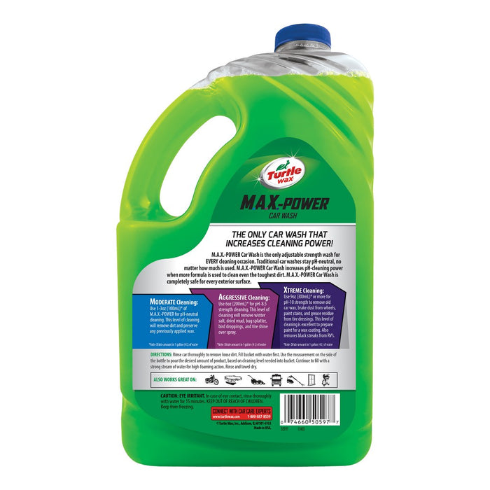 Turtle Wax MAX-Power Car Wash 100 fl oz