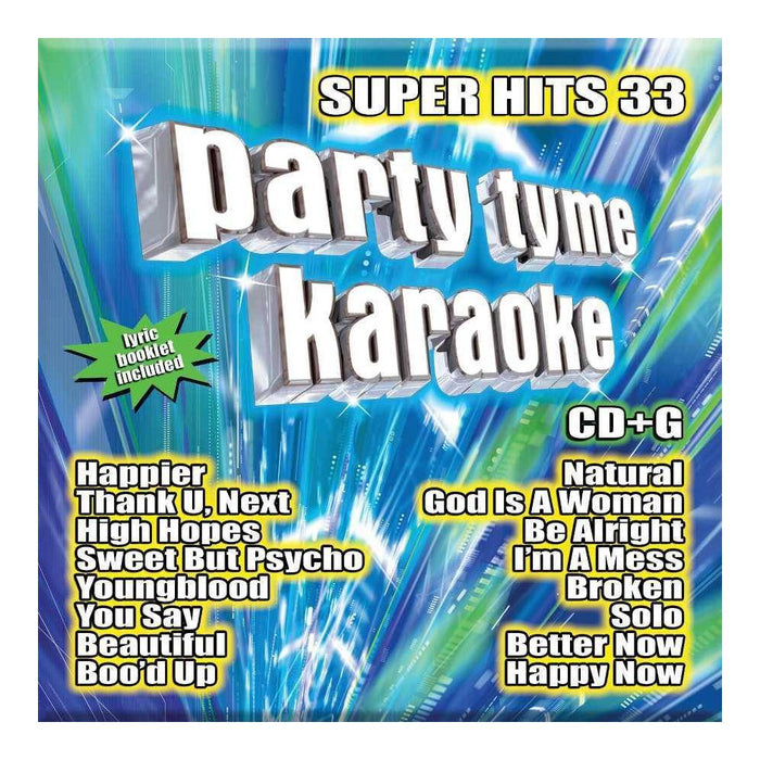Party Tyme Karaoke - Super Hits 33 (CD)