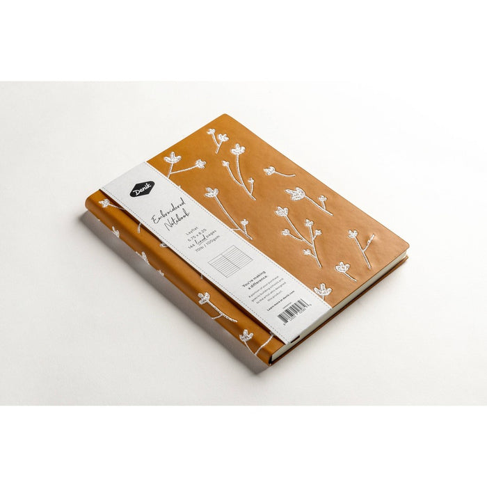 Denik Lined Journal Layflat with Ribbon Page Marker - Samantha