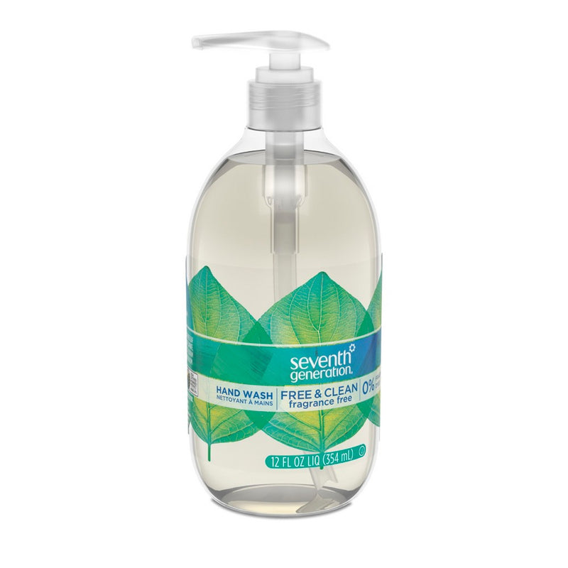 Seventh Generation Unscented Liquid Hand Soap Free & Clean - 12oz