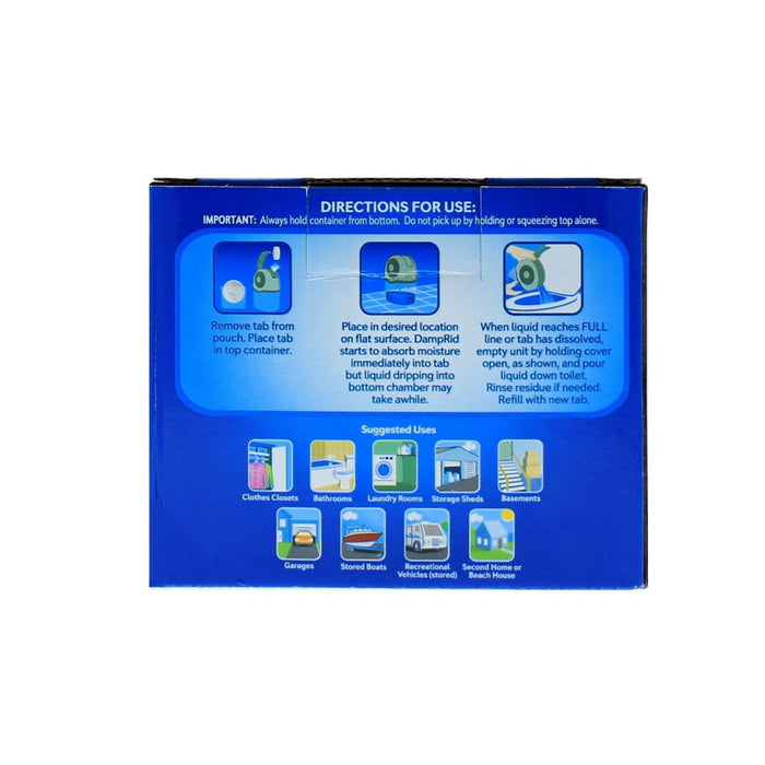 DampRid Drop-In Container Refills - 2ct