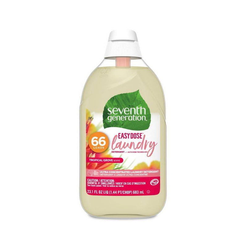 Seventh Generation EasyDose Ultra-Concentrated 66-Loads Laundry Detergent Tropical Grove - 23.1 fl oz