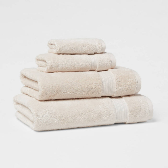 Antimicrobial Bath Towel Tan - Total Fresh