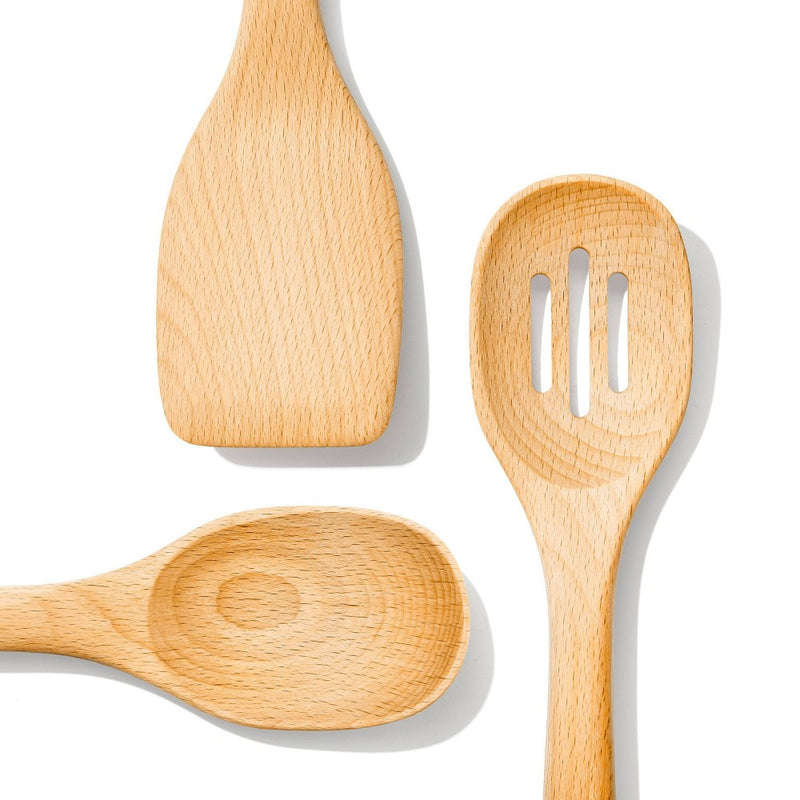 OXO 3pc Wooden Utensil Set