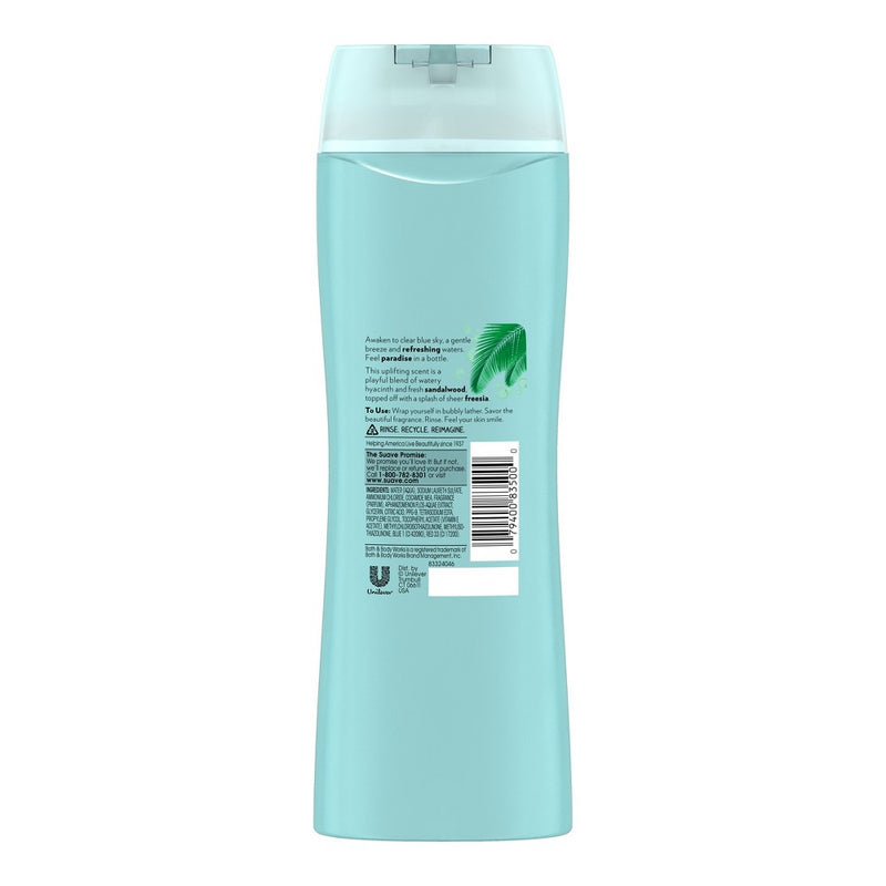 Suave Essentials Ocean Breeze Refreshing Body Wash Soap for All Skin Types - 18 fl oz