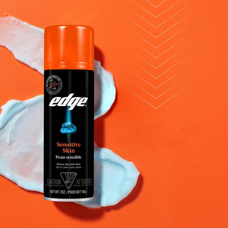 Edge Sensitive Skin Men's Shave Gel Twin Pack - 14oz