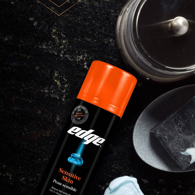 Edge Sensitive Skin Men's Shave Gel Twin Pack - 14oz
