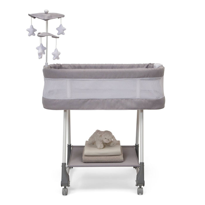 Simmons Kids' Shooting Star Rocking Bassinet with Airflow Mesh - Platinum (LOCAL PICKUP ONLY)