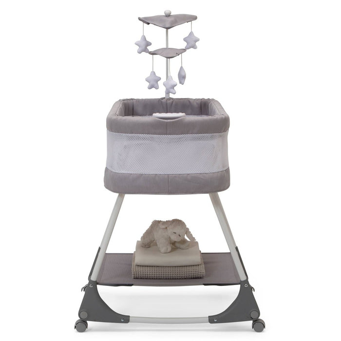 Simmons Kids' Shooting Star Rocking Bassinet with Airflow Mesh - Platinum (LOCAL PICKUP ONLY)