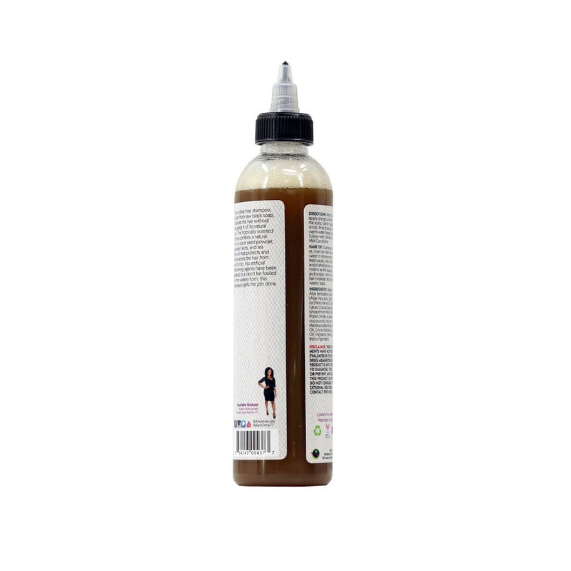Alikay Naturals Moist Black Soap Shampoo - 8oz