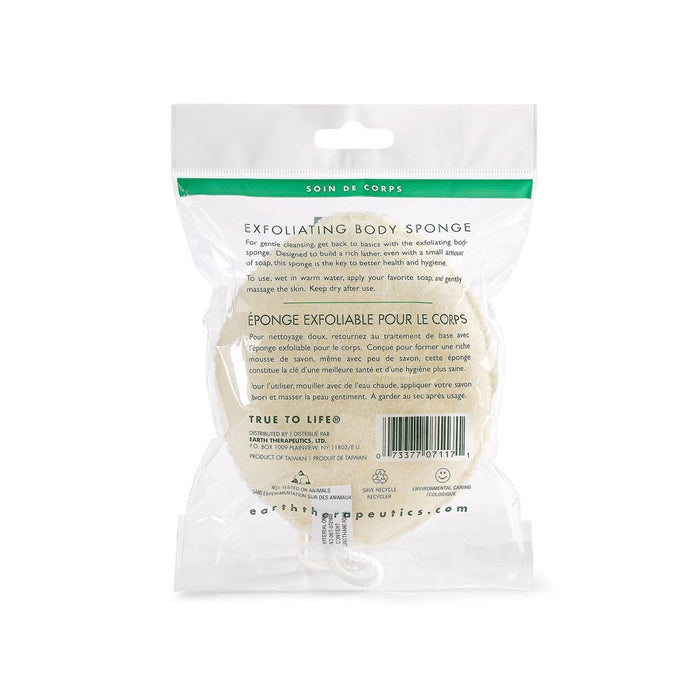Earth Therapeutics Exfoliating Body Sponge - 1ct
