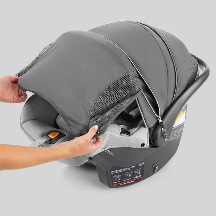 Chicco KeyFit 35 Zip ClearTex Infant Car Seat - Black (LOCAL PICKUP ONLY)